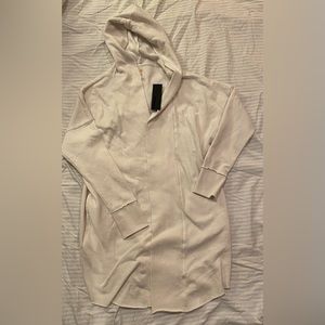 Mono B cream long cardigan